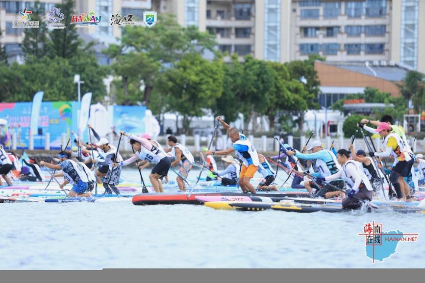 逐浪自在湾！2025全国桨板冠军赛(海口站)暨青少年U系列赛开