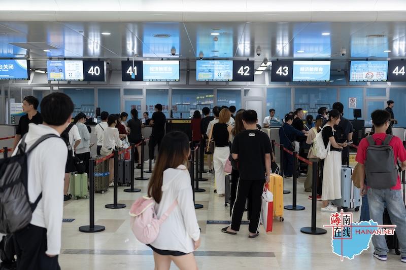 海口美兰机场2025年暑期运送旅客超458万人次，同比增长1.24%
