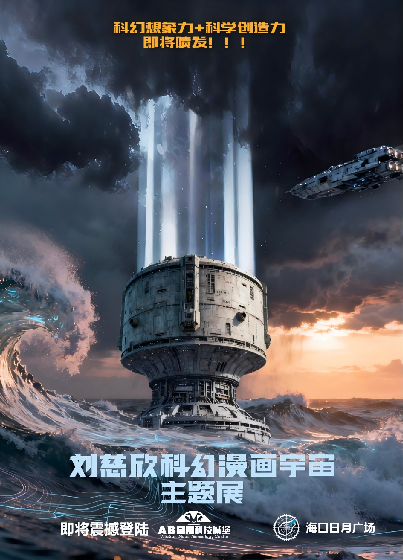 刘慈欣科幻漫画宇宙展登陆海口!展览持续三个月