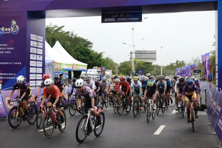 2025年海南省自行车联赛在陵水收官 一场力与美的盛宴