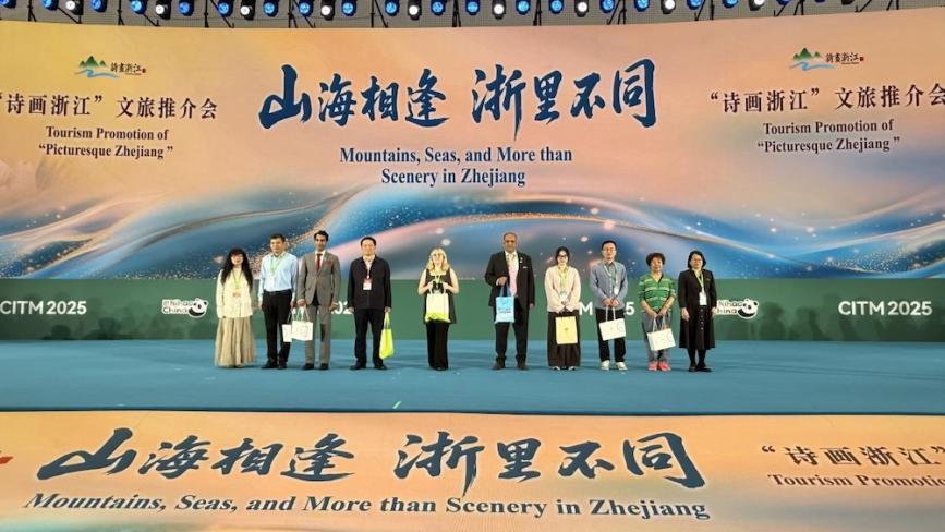 “圈粉”境外旅行商！宁波文旅亮相2025国际旅交会