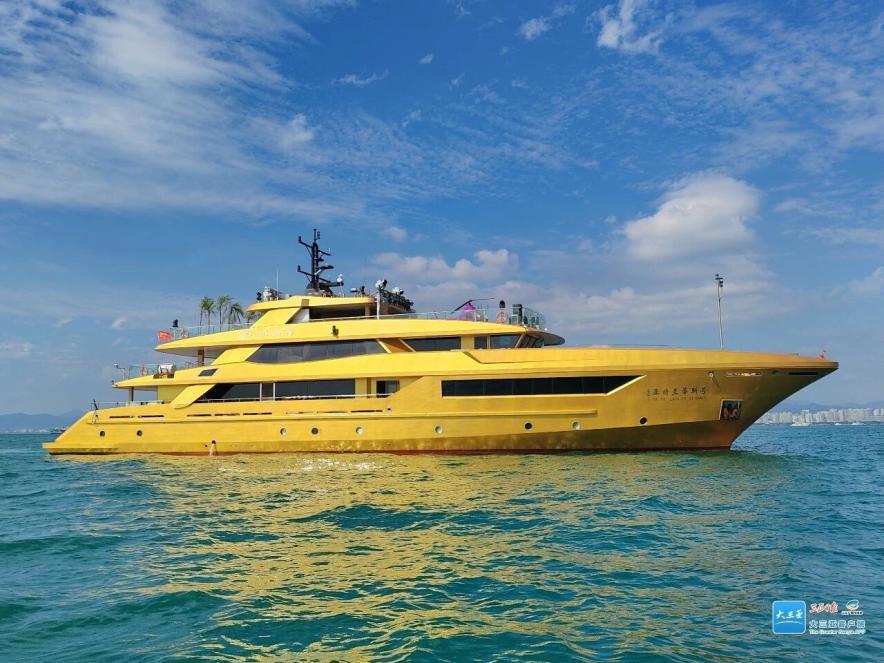 中国最大钢质入级“亚特兰蒂斯号”游艇入驻三亚！