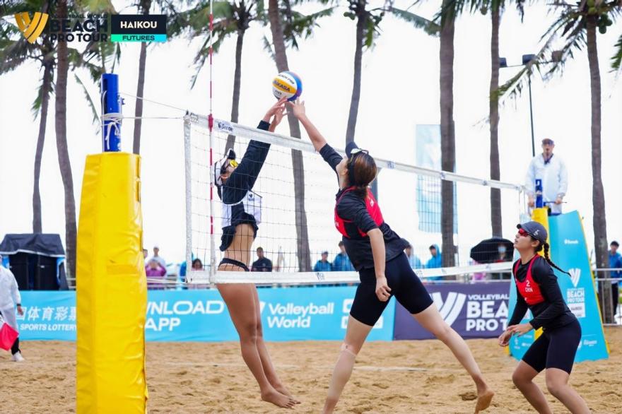 2026年世界沙排职业巡回赛未来赛海口站今日开赛