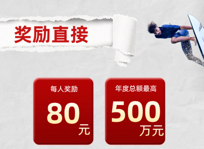 入境游万宁有奖励!80元/人，最高500万!