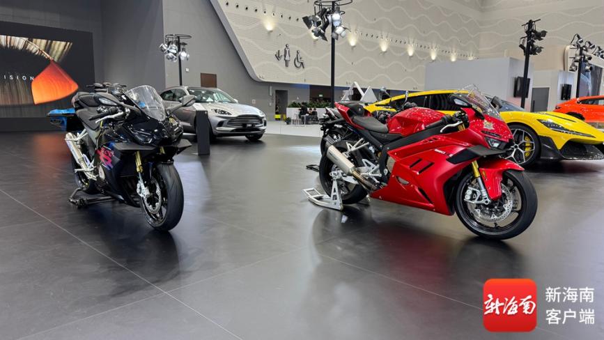 张雪机车首次亮相消博会 创始人偏爱海南骑行|消博聊“企”来