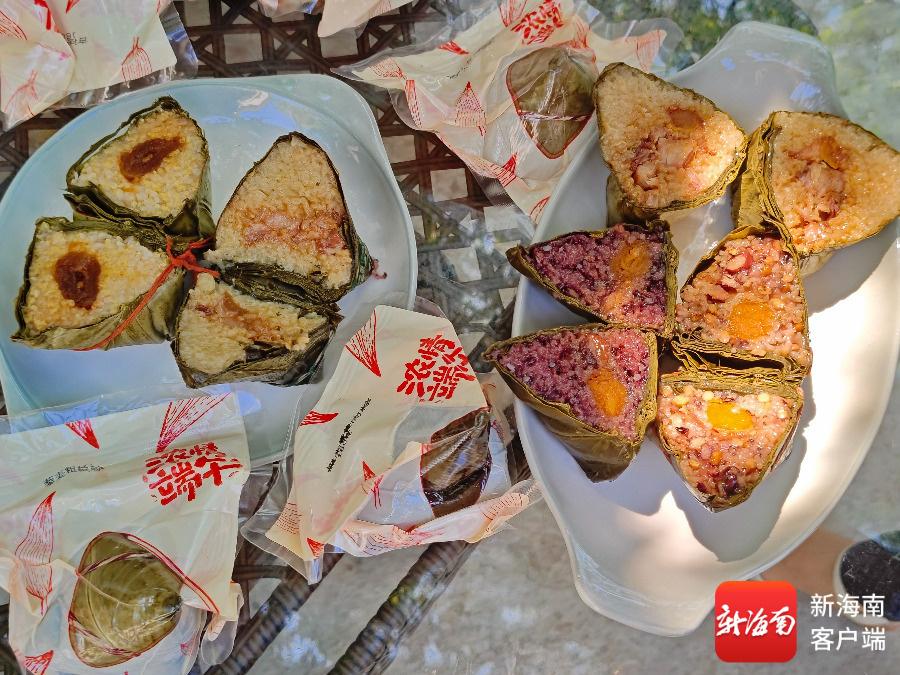 凤梨粽、斑兰粽、黑松露粽……万宁和乐粽企抱团出圈