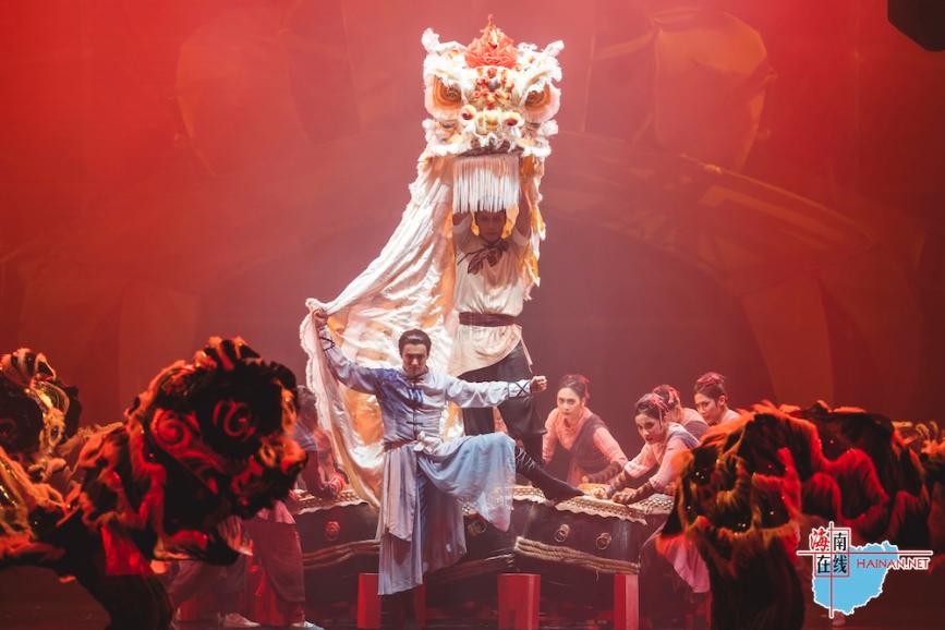 醒狮醒国魂，热血燃椰城！大型舞剧《醒·狮》首演圆满成功