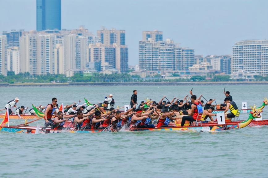 燃动椰城！2026“海口杯端午国际龙舟邀请赛鸣锣开赛