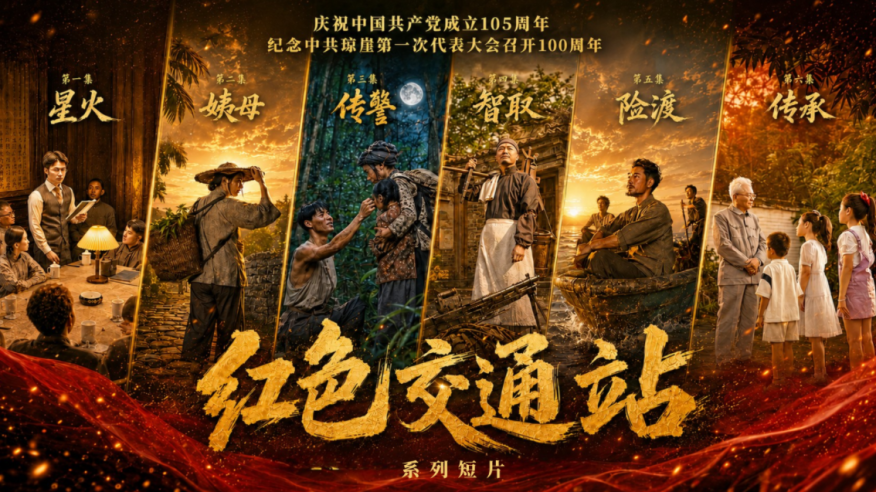 跨越100年的敬意，都藏在这首主题曲里!系列短片《红色交通站