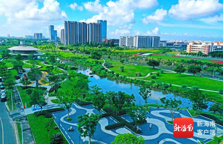 “遛娃宝藏地”+1！海口西海岸口袋公园“上新”