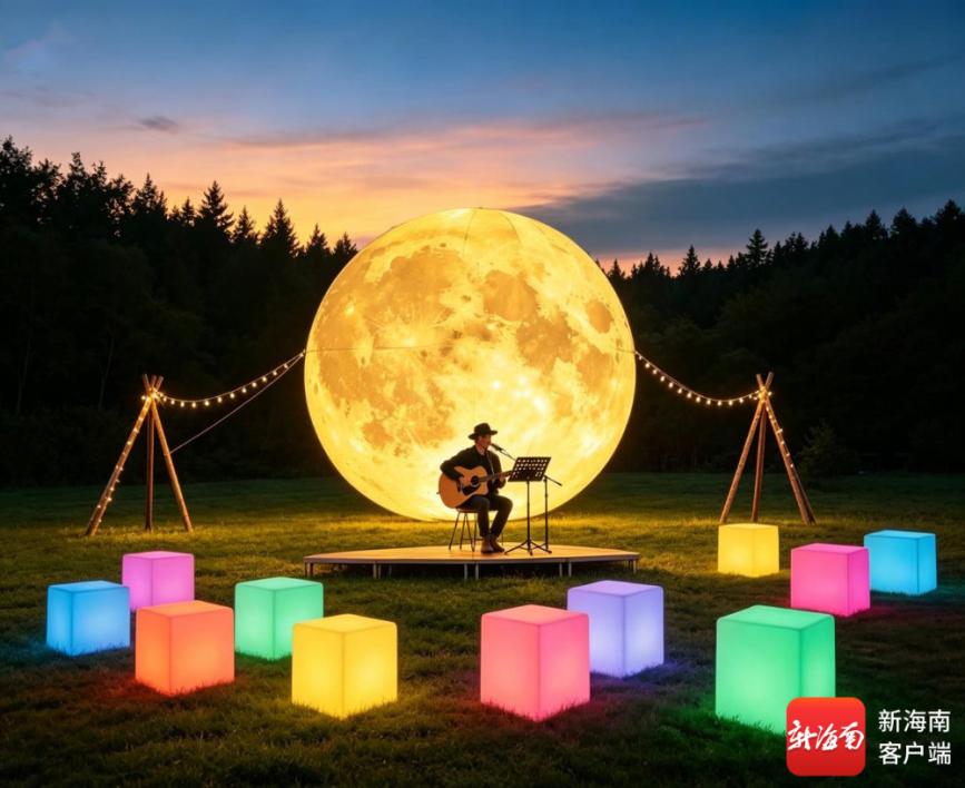 中秋夜游新去处首届澄迈(福山) 灯光节9月24日启幕