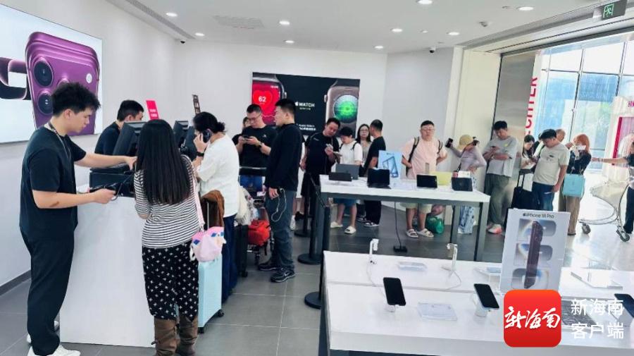 cdf海口美兰机场免税店“双节”焕新迎客来