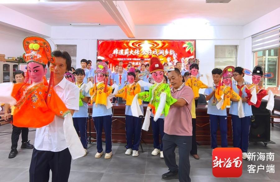破圈传承 海口美兰公仔戏走出乡野走进市场