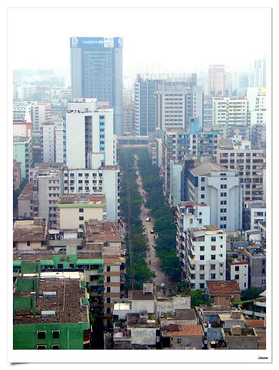 前面是义龙西路